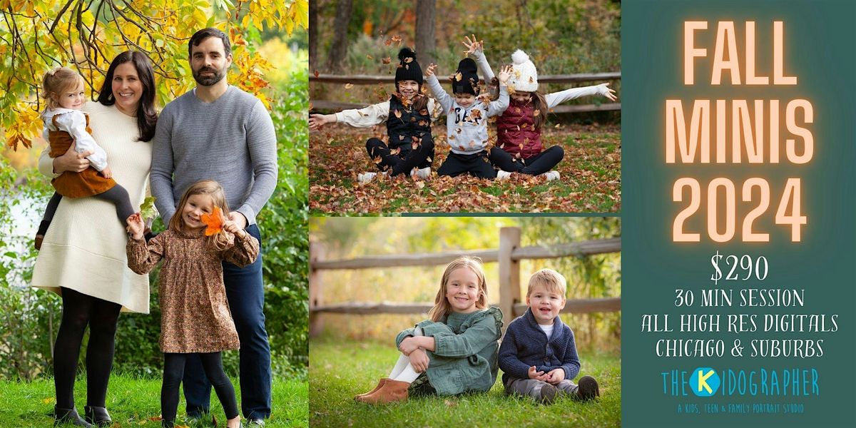 Fall Mini Sessions 2024- Gompers Park- 10\/13