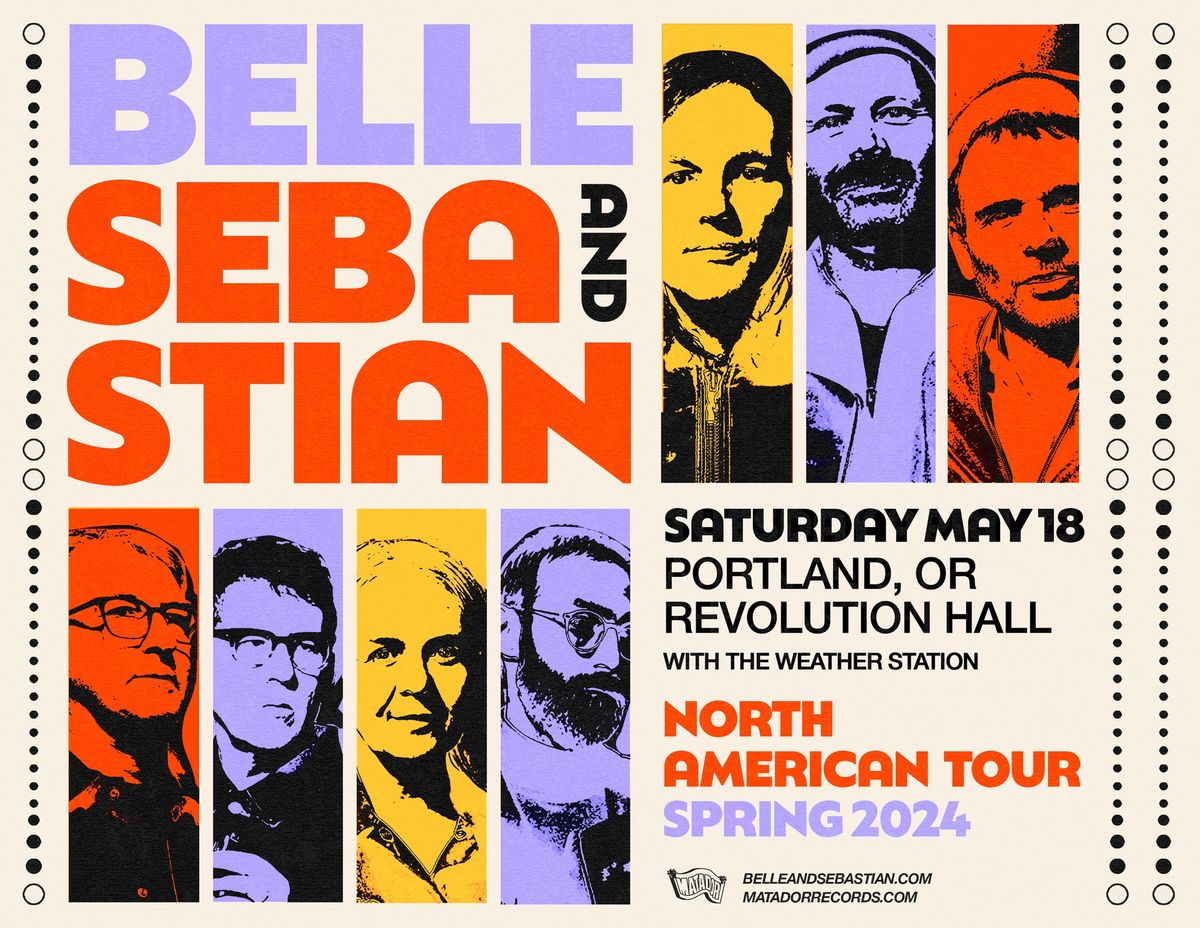 SOLD OUT: Belle & Sebastian w\/ The Weather Station at Revolution Hall