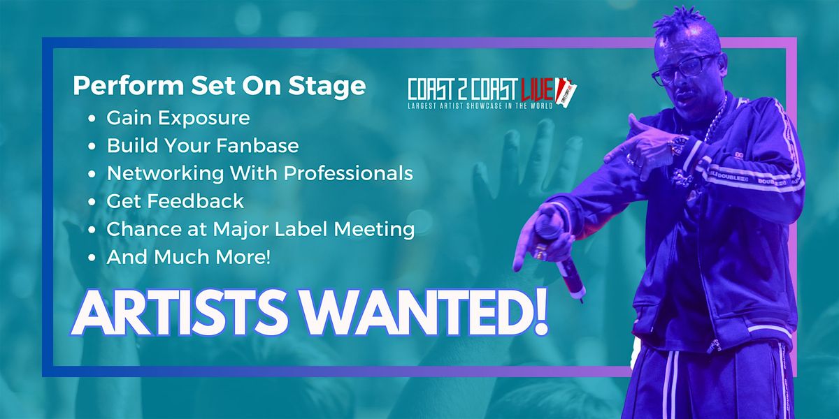 Coast 2 Coast LIVE Showcase DMV - Artists Win $50K In Prizes