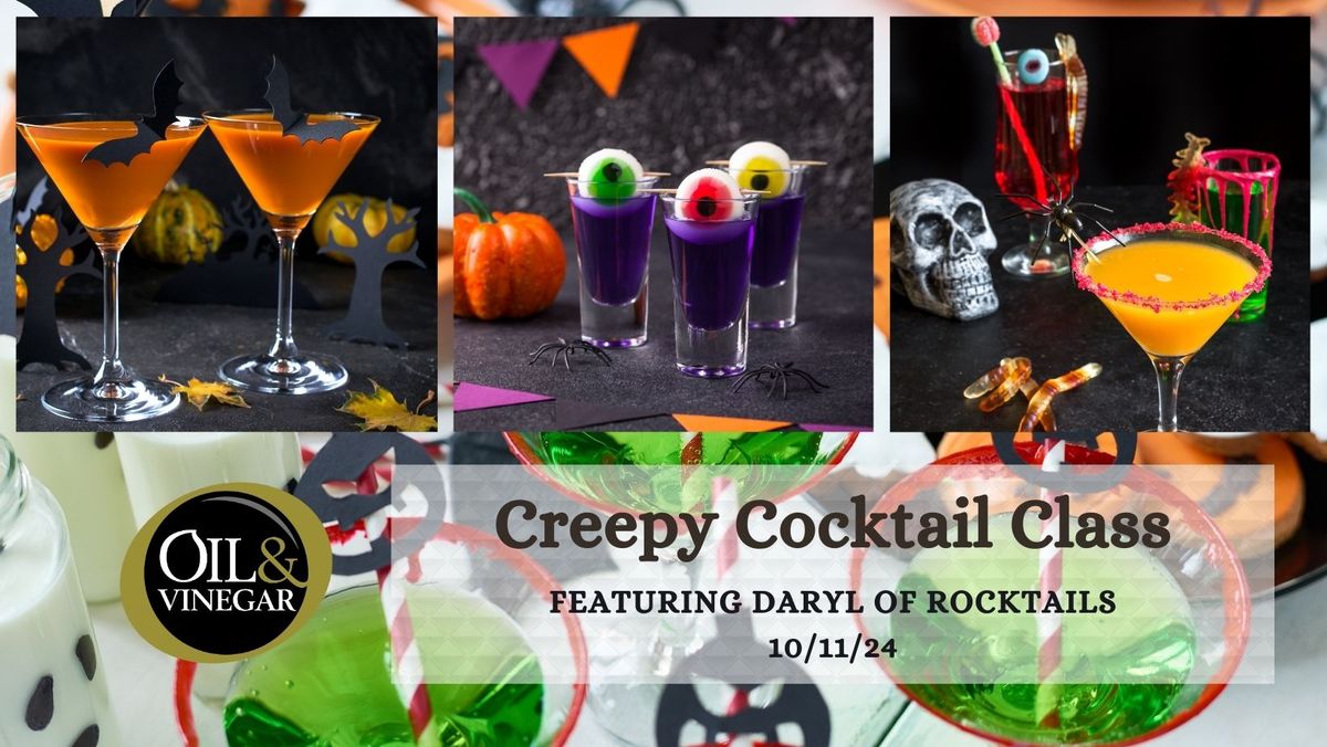 Spirits & Specters: A Haunting Cocktail Class for Halloween