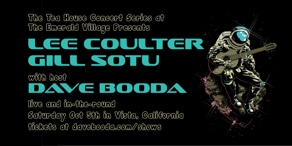 Lee Coulter, Gill SOTU & Dave Booda @ EVO Concert Series