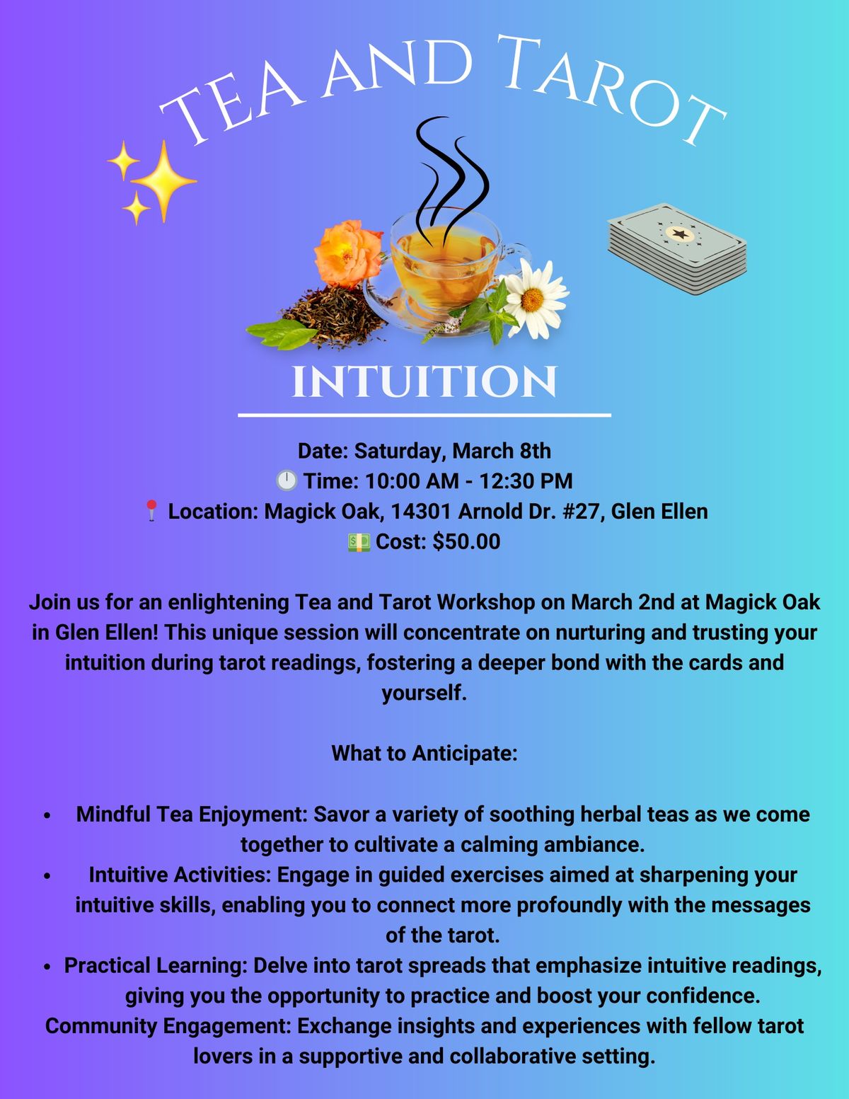 Tea & Tarot - Intuition