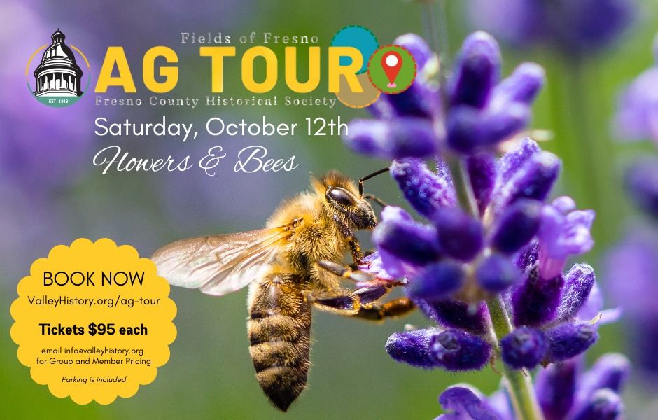 Fields of Fresno Ag Tour - Flowers & Bees