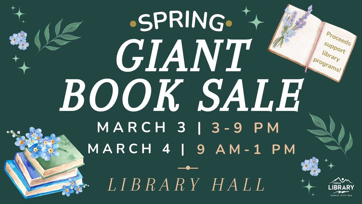 Spring Book Sale