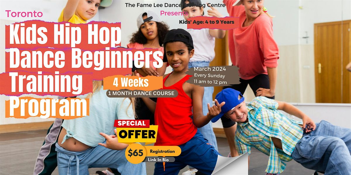 Kids Hip Hop Dance Class - Beginners