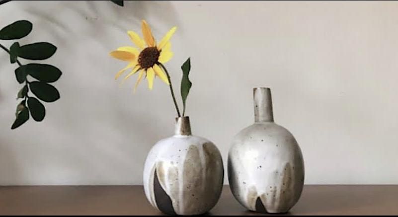 Pottery Class ; learn to hand build a VASE-all levels
