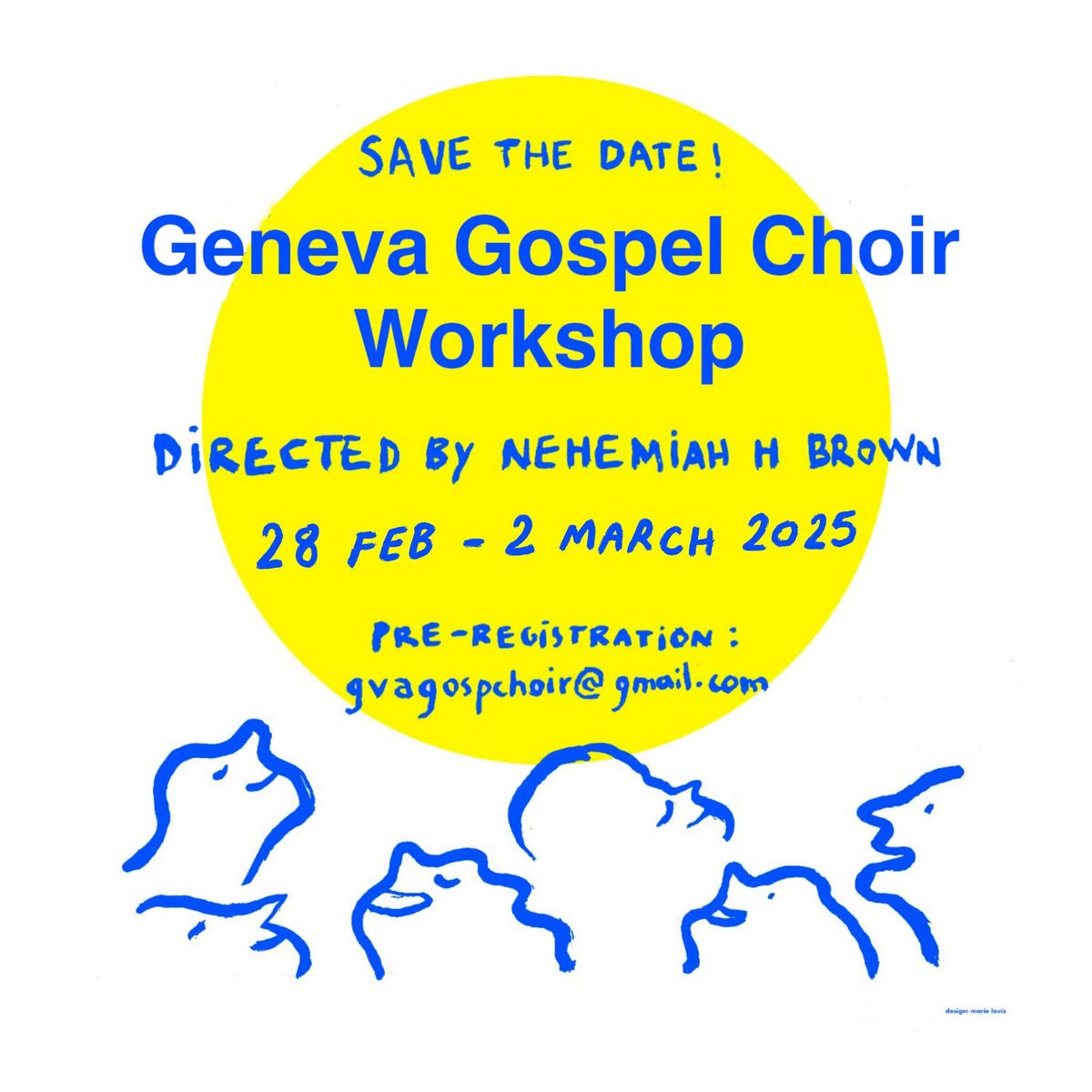 Geneva Gospel Choir Workshop with Nehemiah H Brown