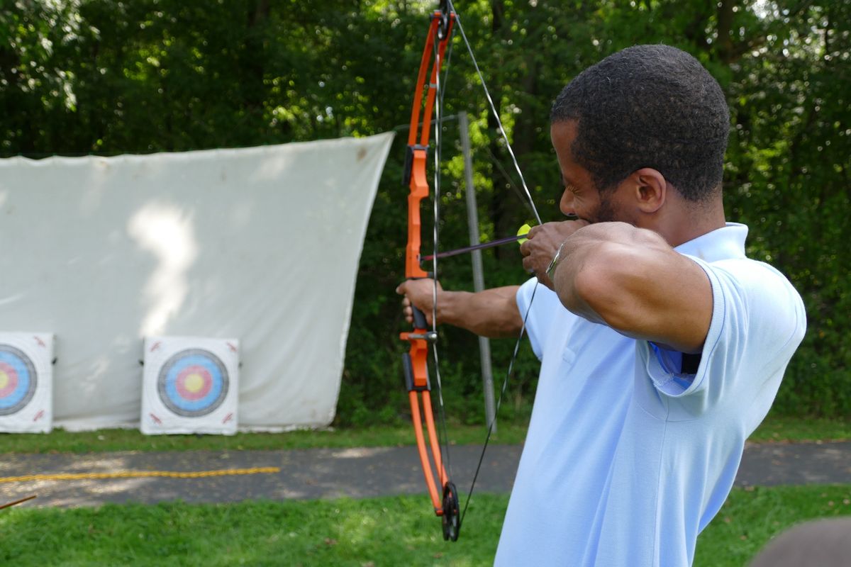 Try Archery for adults and kids aged 8+