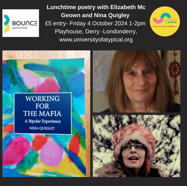 Late Lunch Poetry with Nina Quigley and Elizabeth McGeown