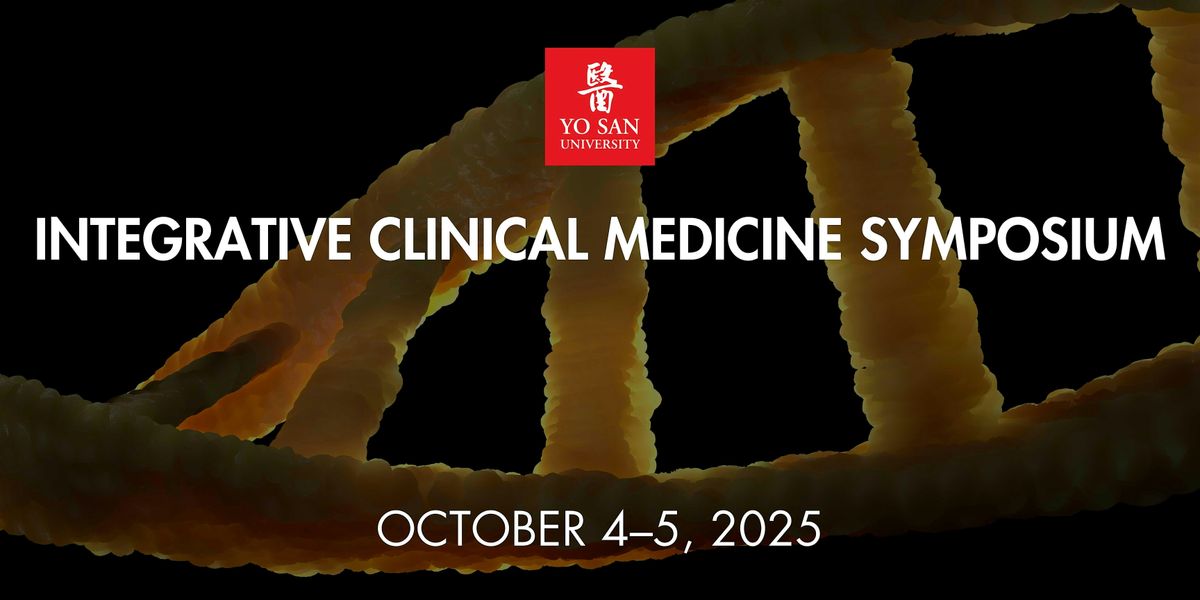 YSU Integrative Clinical Medicine Symposium (ICMS) October 4-5, 2025