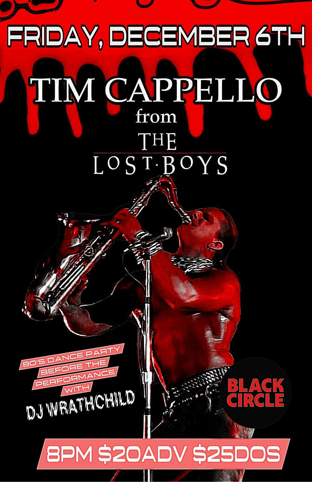 Stranger Attractions Presents TIM CAPPELLO of the cult film THE LOST BOYS!!