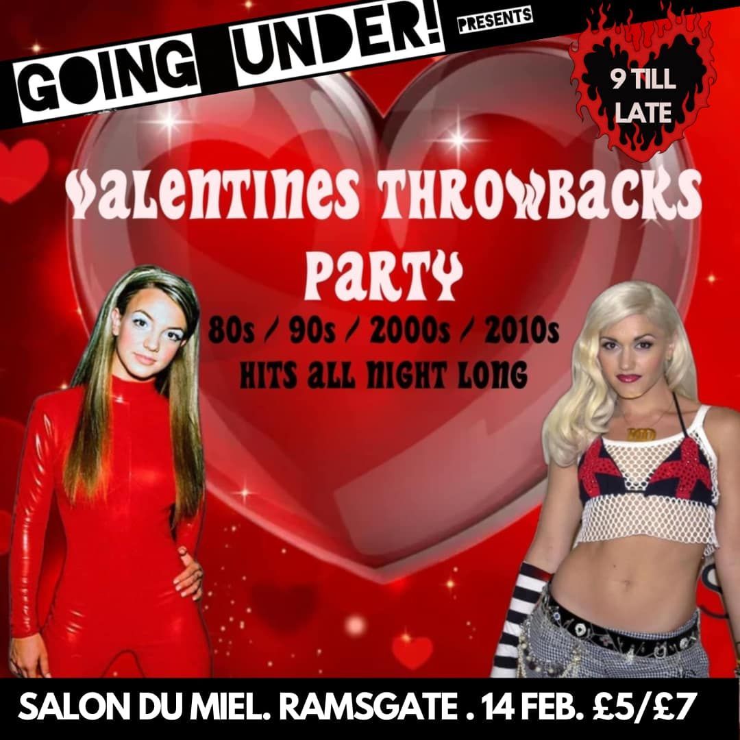 GOING UNDER presents VALENTINES THROWBACK PARTY