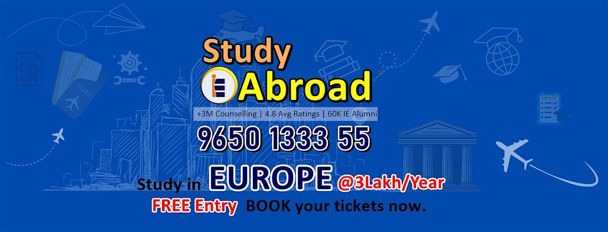 Study Abroad in Europe @3L\/Year Tuition Fee - Overseas Education Consultant