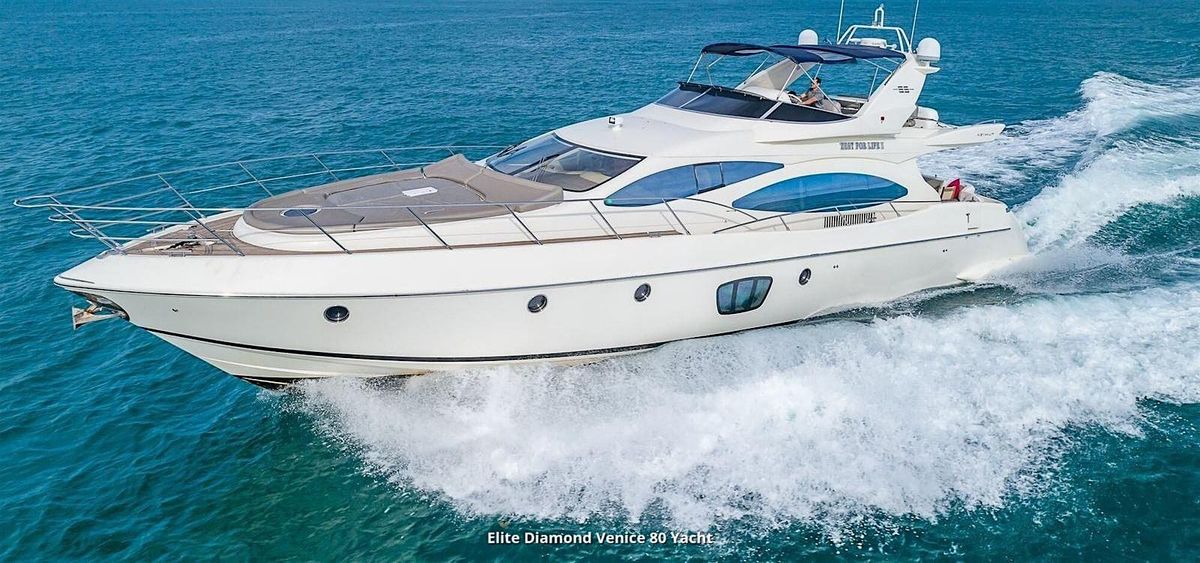 2-6 Hour Yacht Rental - Diamond Venice Luxury 2023 Yacht Rental - Dubai