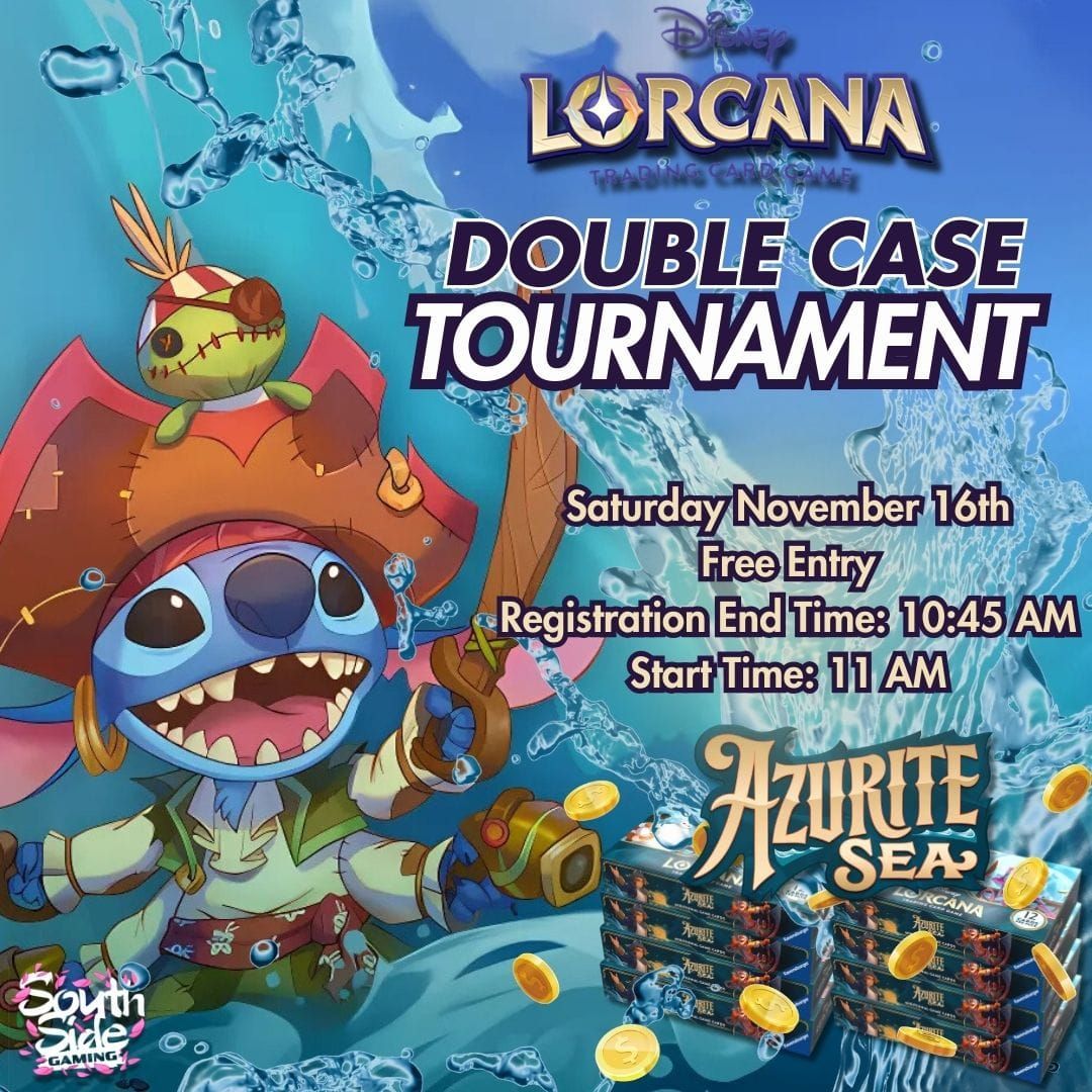 Lorcana Azurite Sea Double Case Tournament 