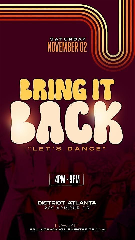 Bring It Back "Let's Dance" - Vol.3