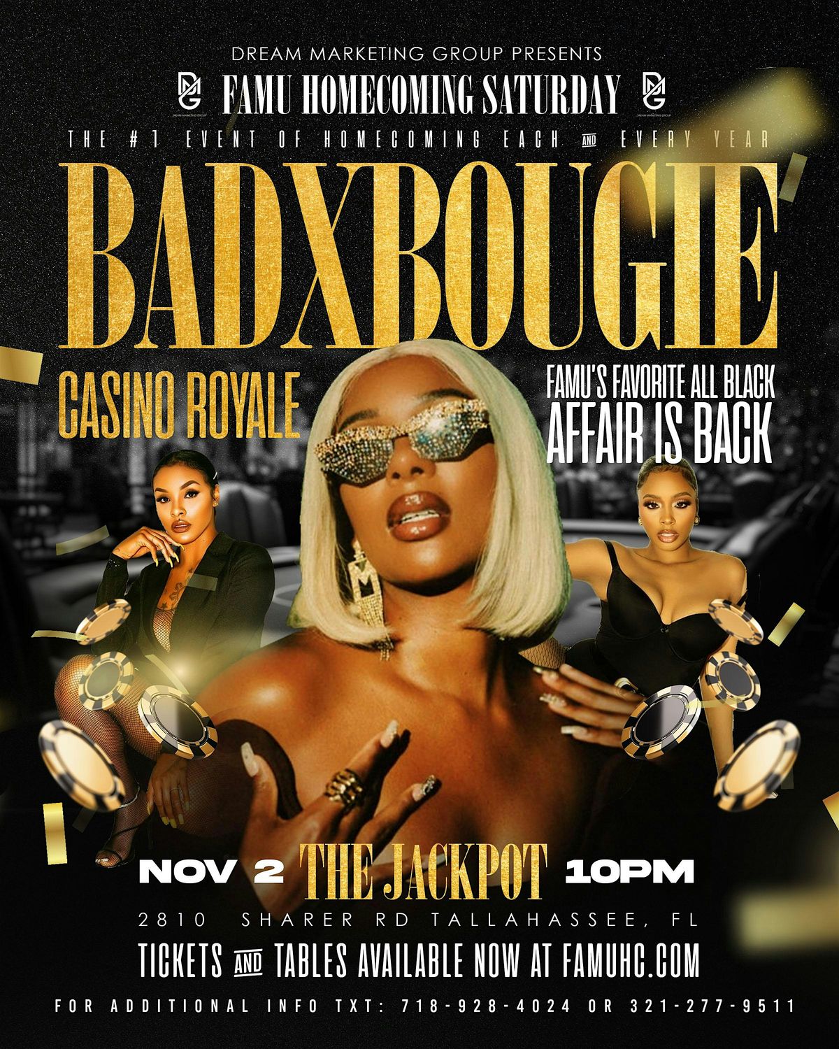 BADxBOUGIE: Casino Royale Edition "Bet On Black"