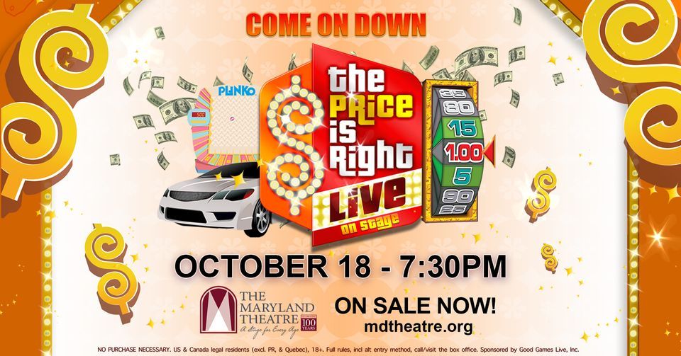 The Price Is Right Live - Stage Show