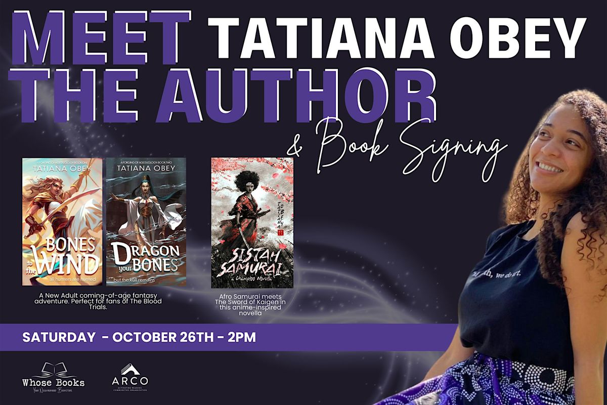 Meet the Author & Book Signing