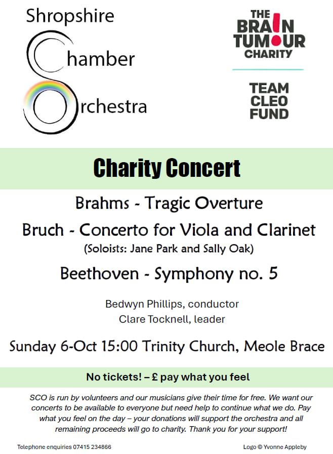 Shropshire Chamber Orchestra  - afternoon concert 