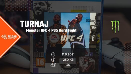 Monster Ufc 4 Ps5 Hard Fight 1 Reload Esports Bar Prague 11 September 21 Monster Ufc 4 Ps5 Hard Fight 1 Reload Esports Bar Prague 11 September 21