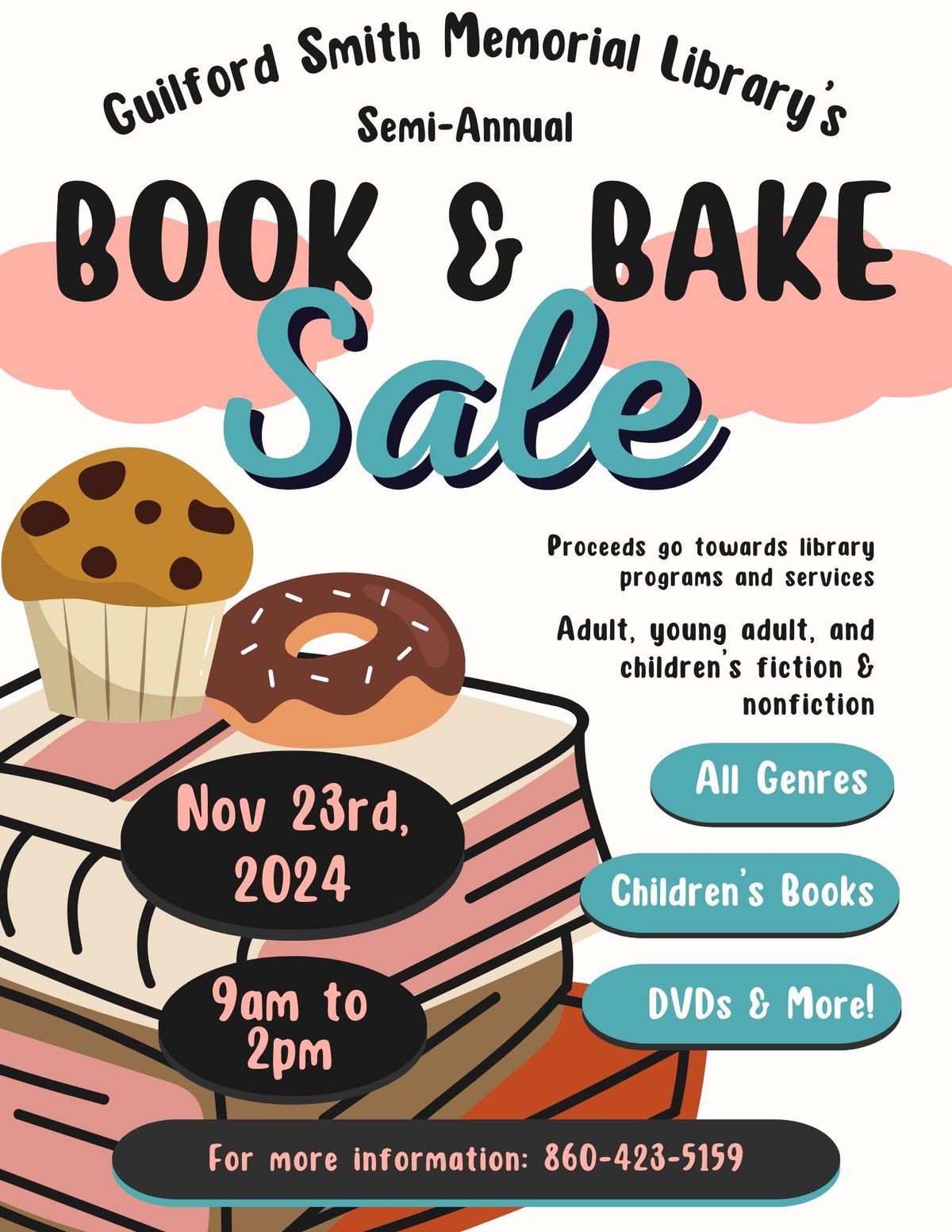 GSML's Fall Book & Bake Sale