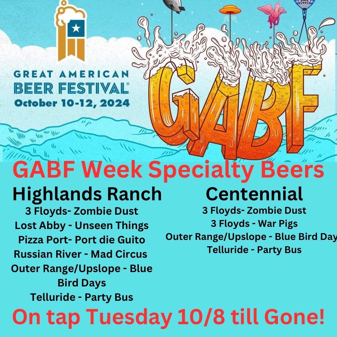 GABF Special Release Beers