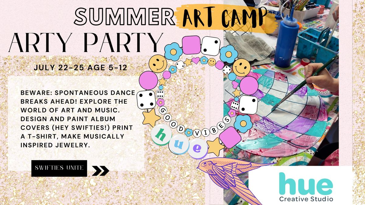 Summer Art Camp: Arty Party-School's Still Out!
