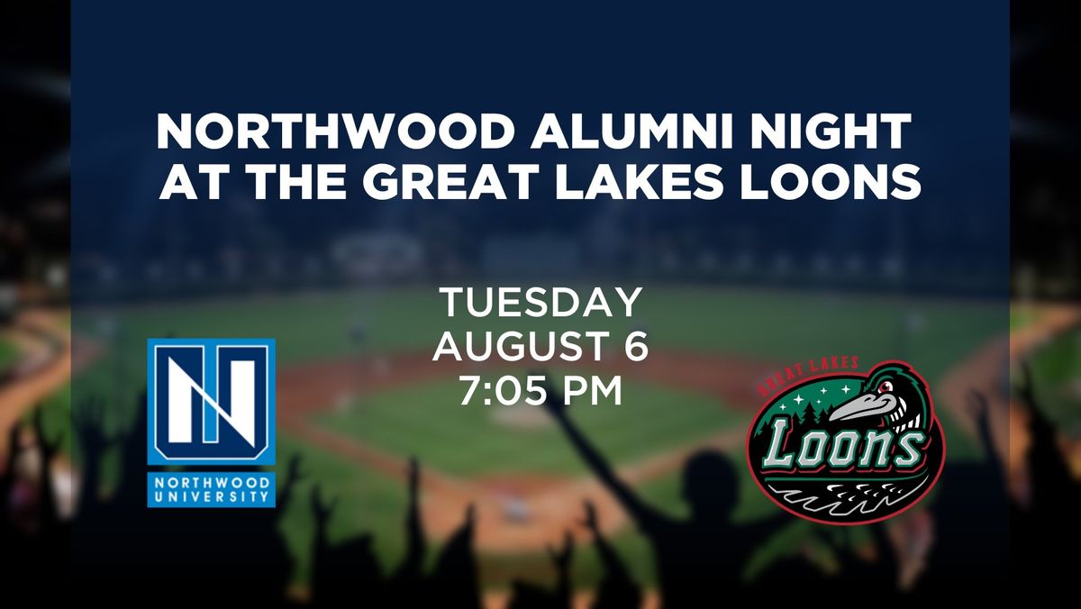 NU Alumni Night at the Great Lakes Loons