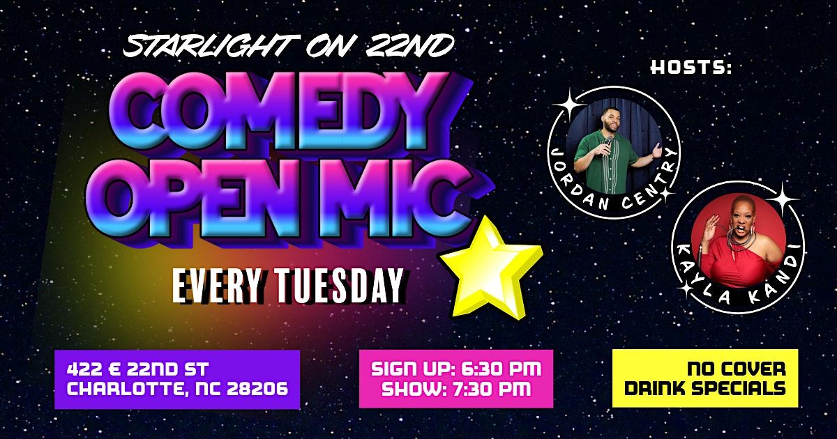 Comedy Night @ Starlight on 22nd