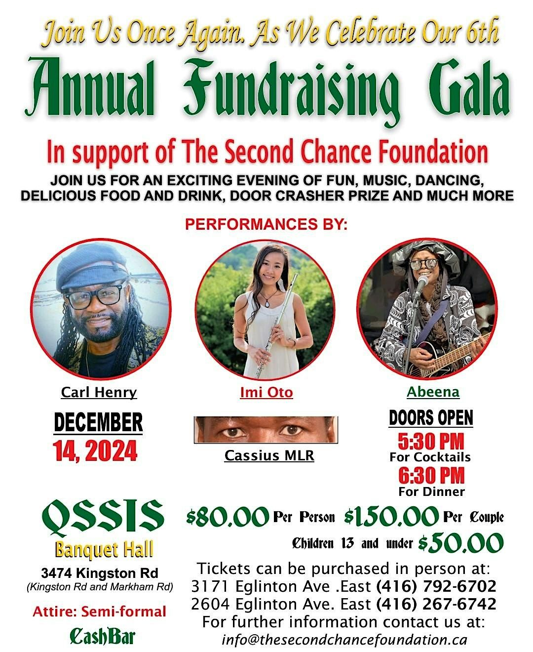 YEAR END  ANNUAL FUND RAISING GALA