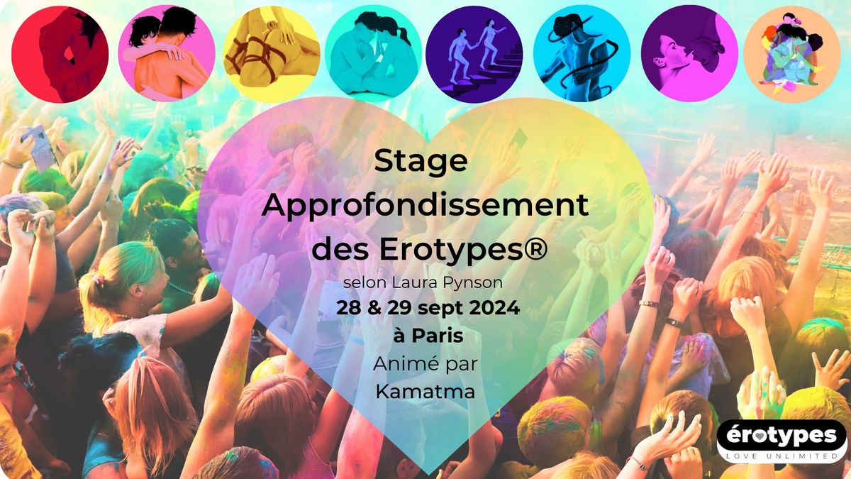 Stage Approfondissement des Erotypes\u00ae selon Laura Pynson  