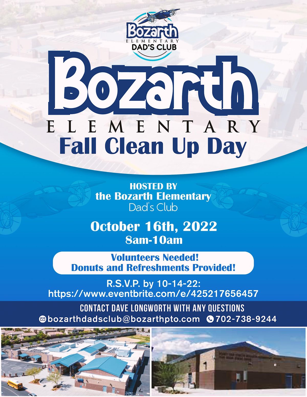 Bozarth Elementary Fall Clean Up Day 2022