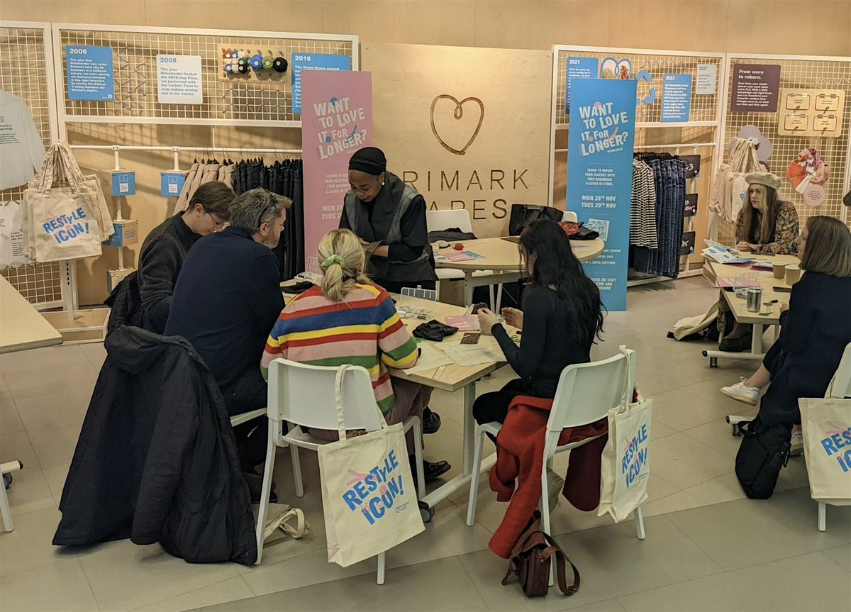 Penneys Dun Laoghaire | Visible Mending & Repair Workshop  | Free