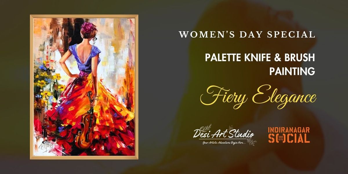 Palette Knife & Brush Painting - Desi Art Studio