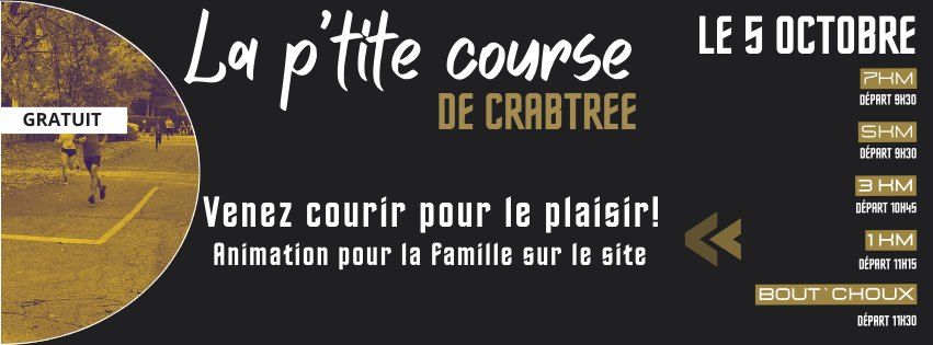 La p'tite course de Crabtree