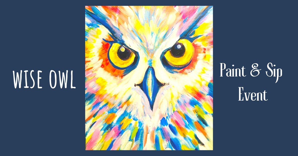 Paint & Sip Night - 'Wise Guy' in BRAMPTON