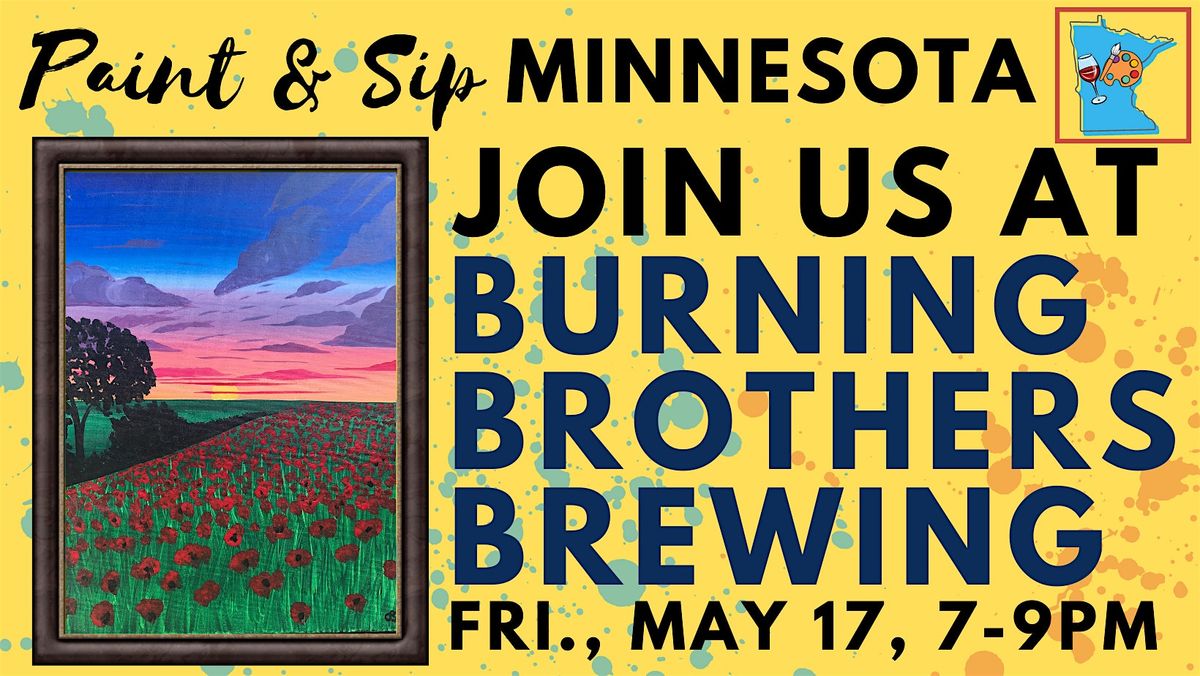 May 17 Paint & Sip at Burning Brothers Brewing