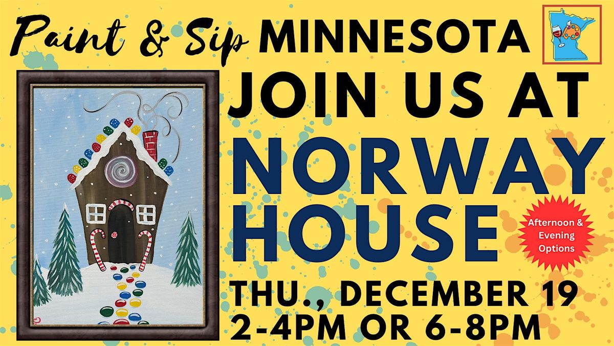 December 19 Paint & Sip at Norway House (afternoon)