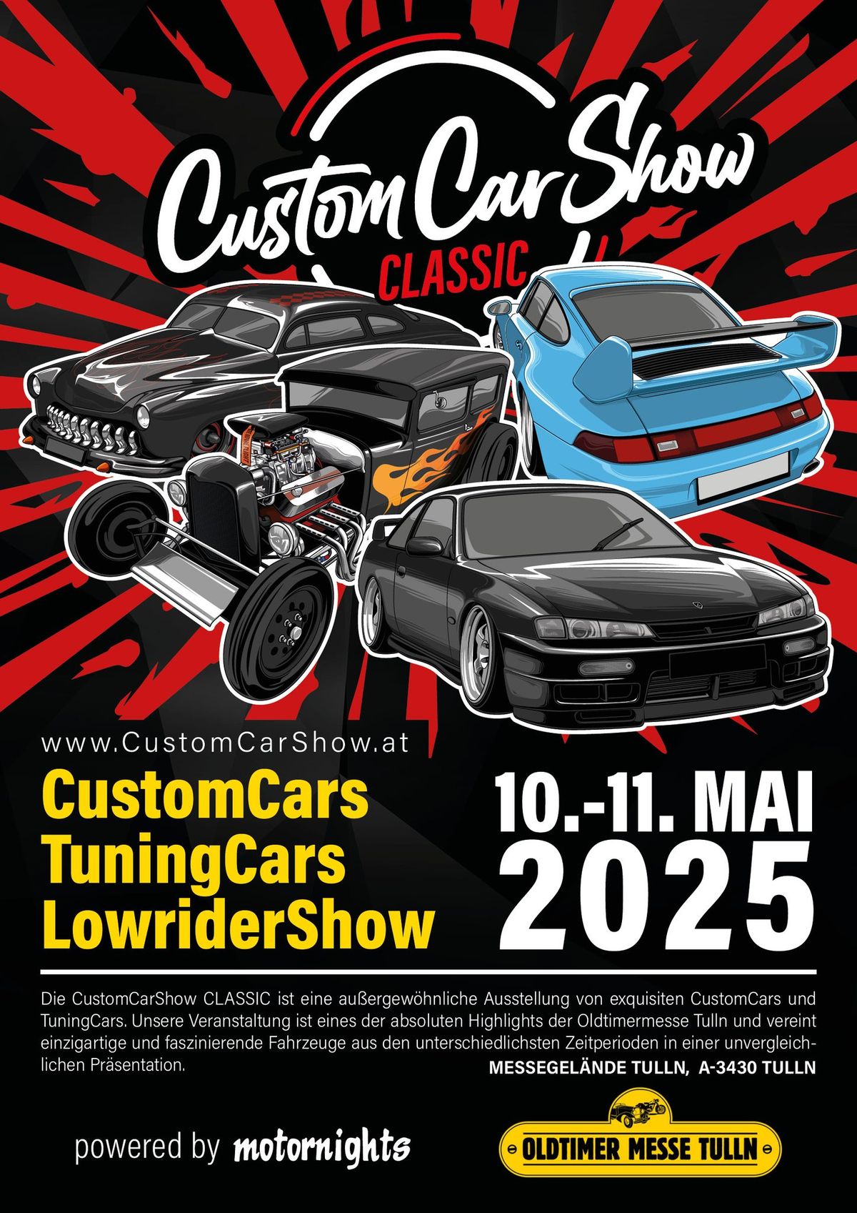 Custom Car Show CLASSIC @ Oldtimermesse Tulln