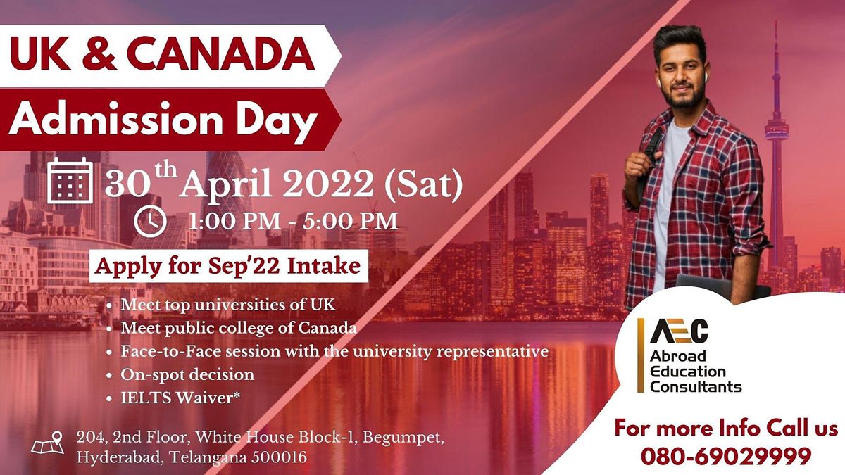 UK & Canada Admission Day
