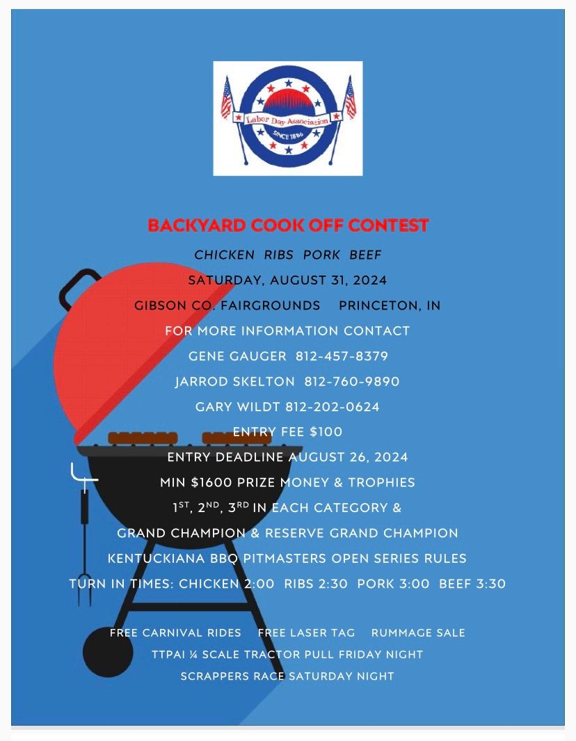 Labor Day Association BBQ Contest 