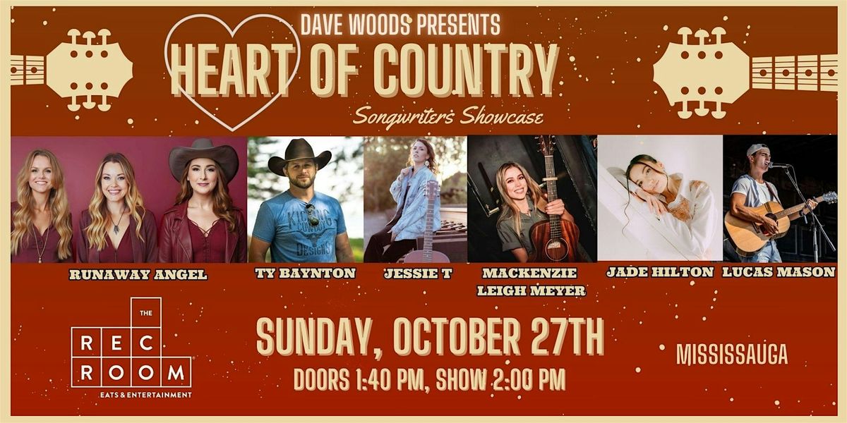 Heart Of Country Songwriters Showcase