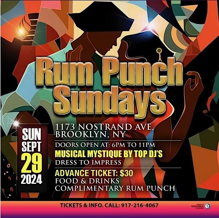 RUM PUNCH SUNDAYS