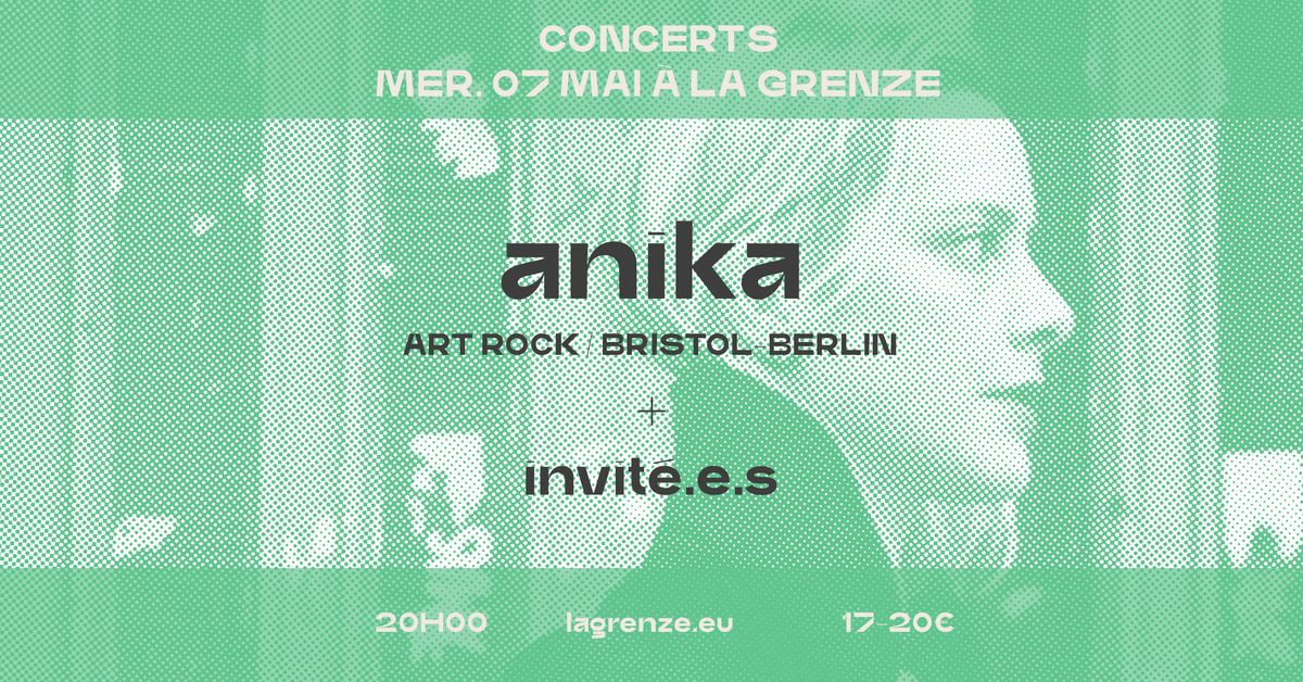 Anika en concert \u00e0 La Grenze \u2022 Strasbourg