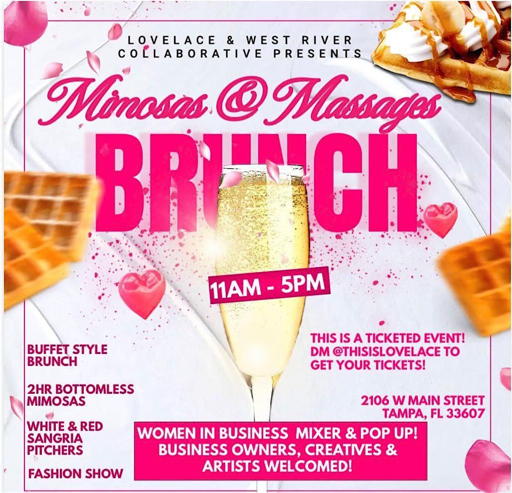 Mimosas & Massages : Women In Business Pop Up and Mixer