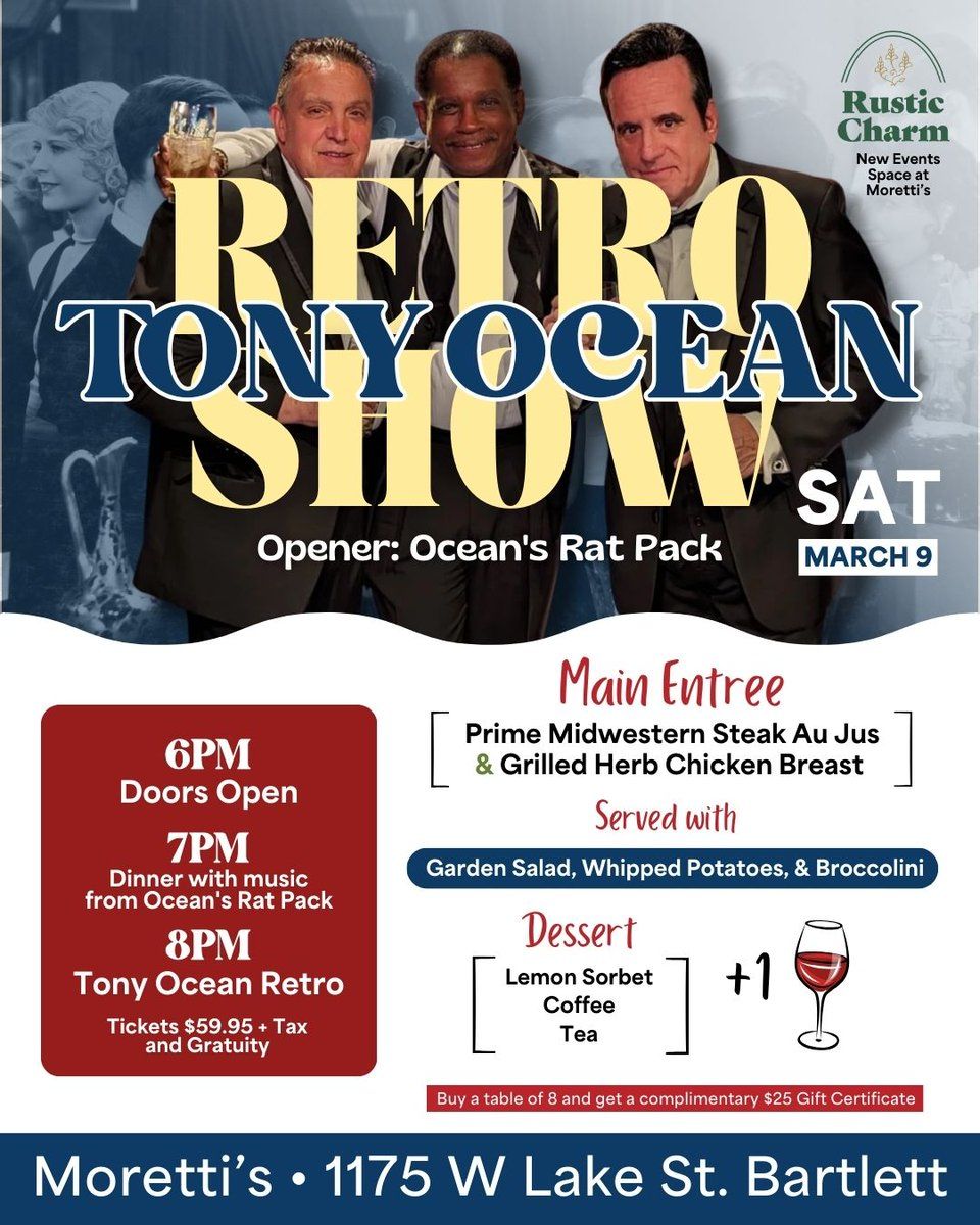 Tony Ocean at Des Plaines Theatre