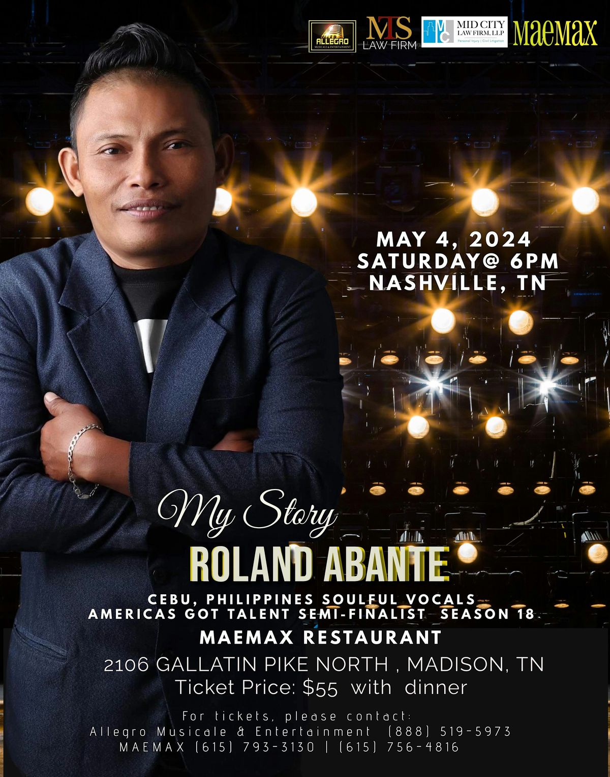 My Story Roland Abante-Nashville, TN