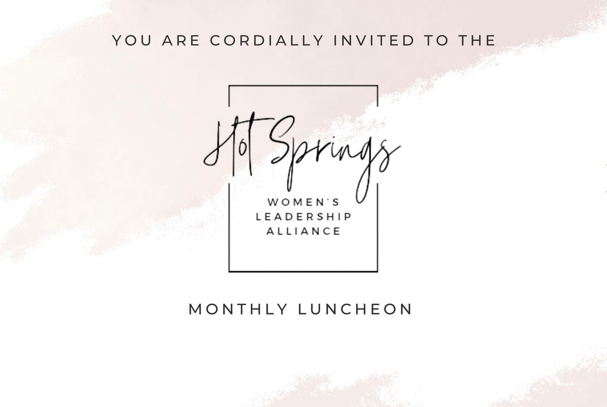 HSWLA Monthly Luncheon