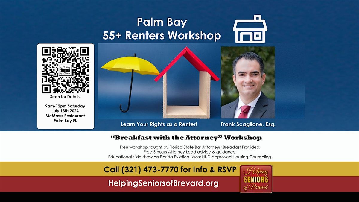 Palm Bay 55+ Renters Workshop - July 2024